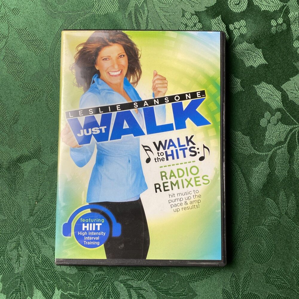 Walk to the Hits Radio Remixes (DVD) Leslie Sansone Walk At Home Fitness